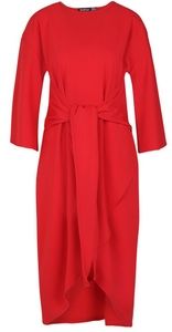 BooHoo red dress